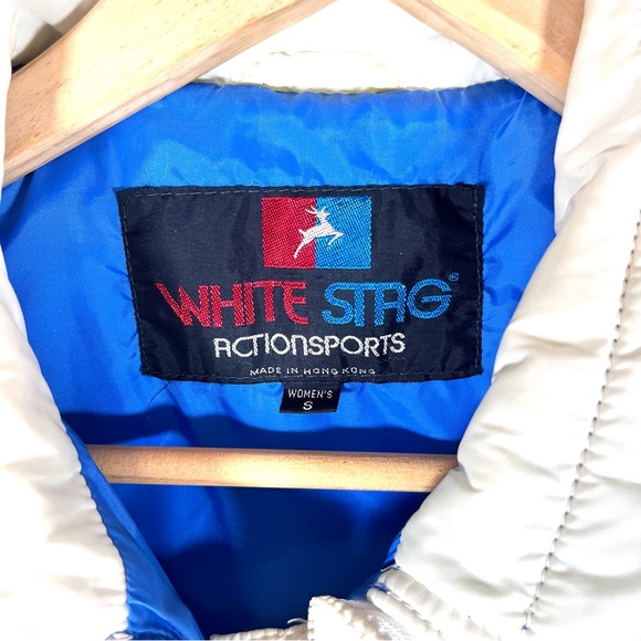 Vintage 80’s White Stag Apres Ski Winter Puffy Jacket Size Small - Picture 5 of 12